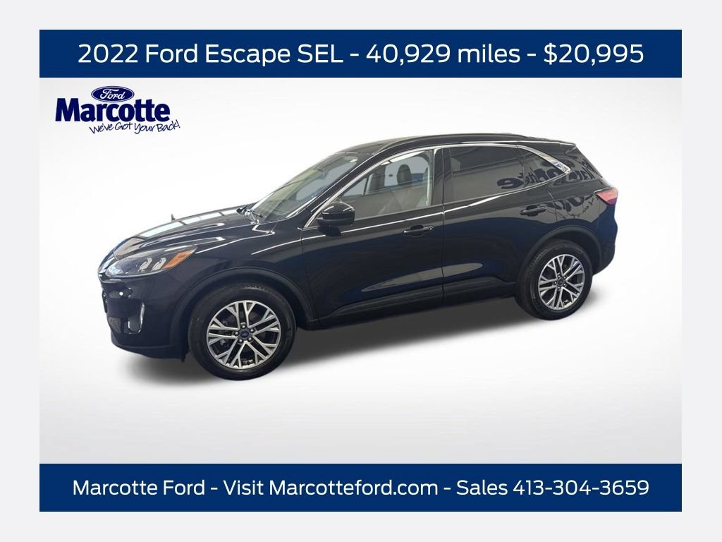 Certified 2022 Ford Escape SEL