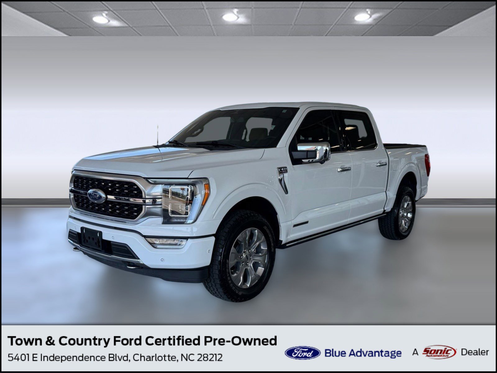 Certified 2023 Ford F150 Platinum w/ Equipment Group 701A High AWD/4WD image 1