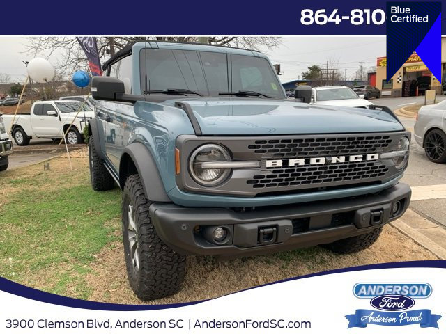 Certified 2022 Ford Bronco Badlands