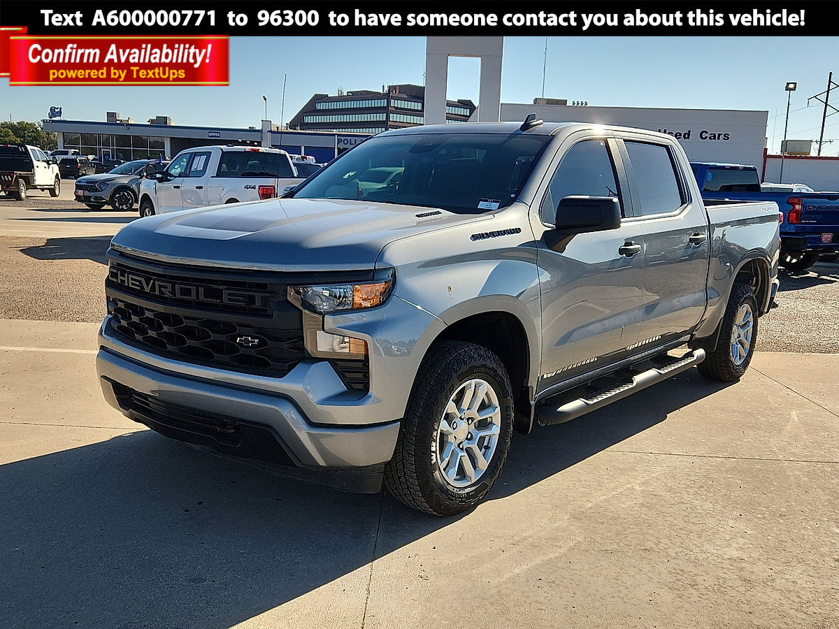 Used 2025 Chevrolet Silverado 1500 Custom w/ Turbomax Blackout Package
