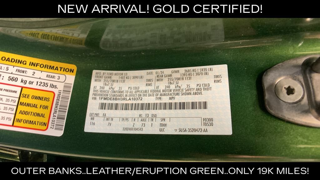 Certified 2024 Ford Bronco Outer Banks AWD/4WD image 45