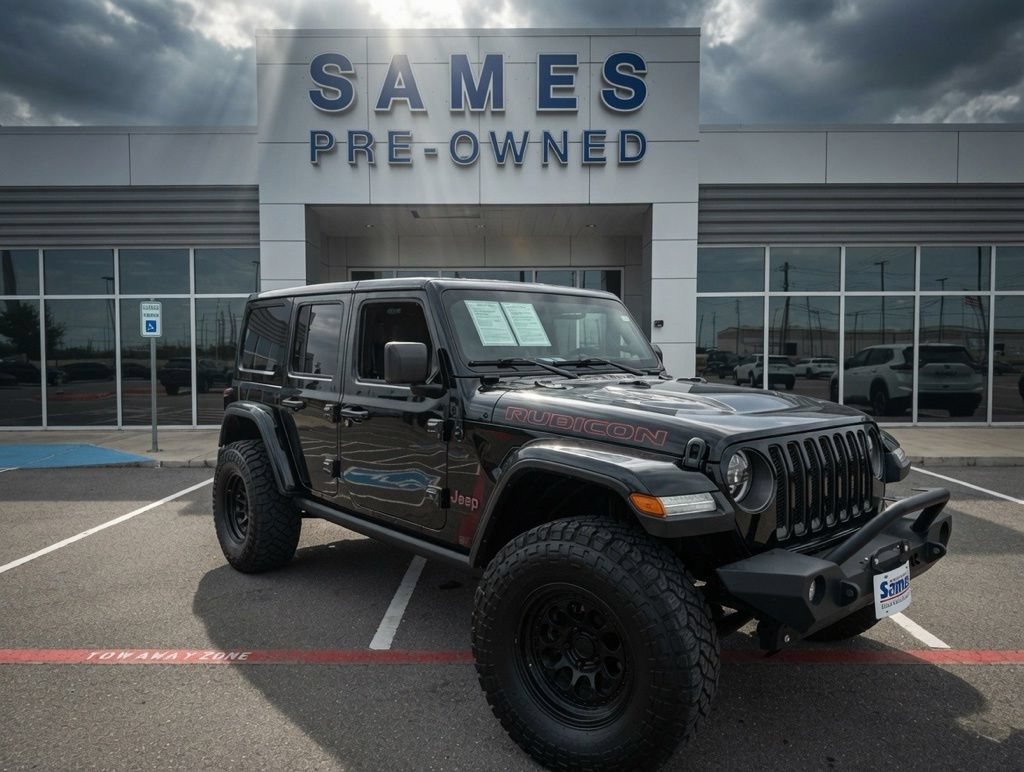 Used 2023 Jeep Wrangler Unlimited Rubicon w/ LED Lighting Group