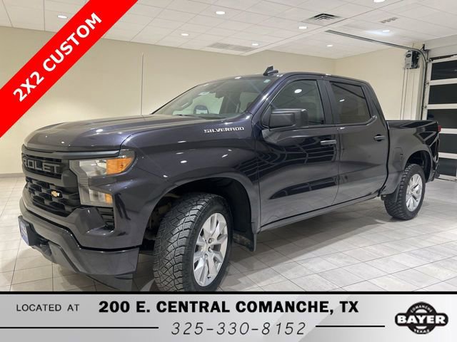 Used 2022 Chevrolet Silverado 1500 Custom w/ LPO, Dark Essentials Package image 7