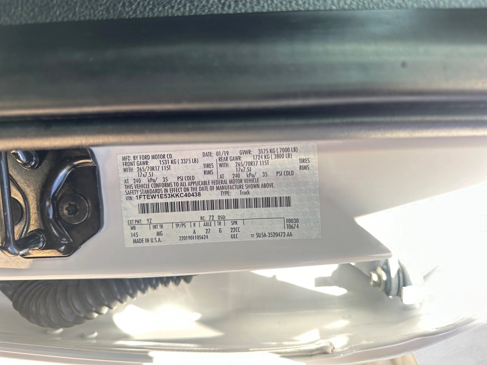Certified 2019 Ford F150 XLT AWD/4WD image 13