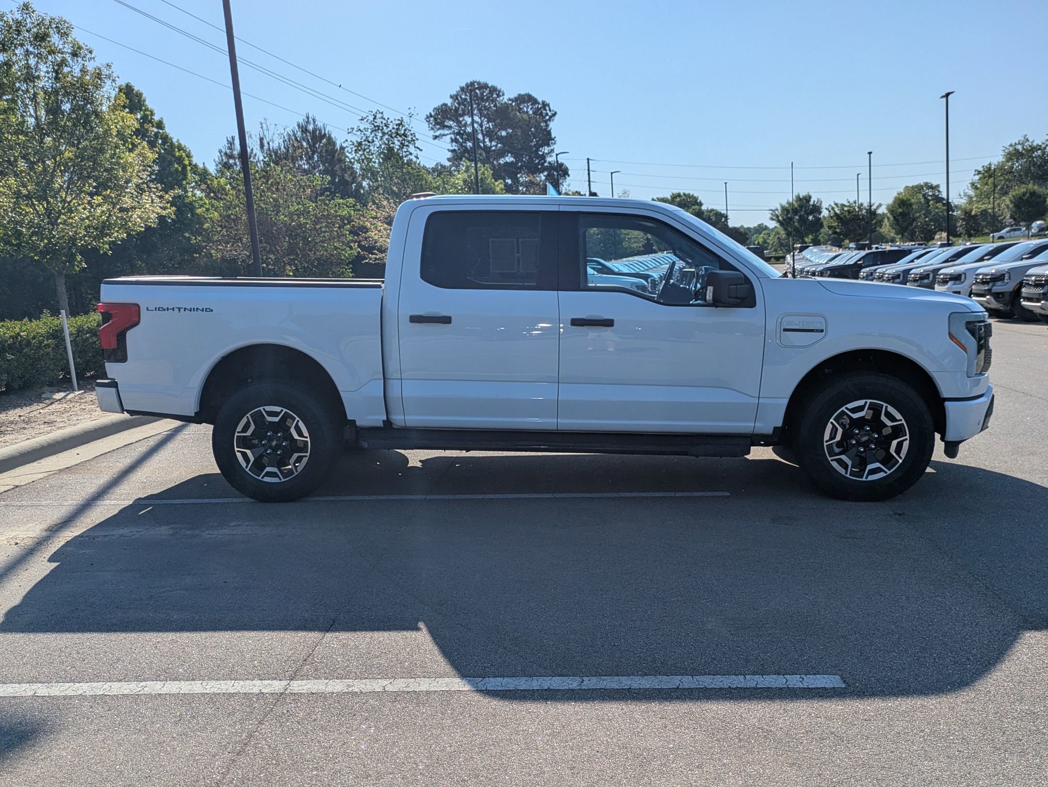 Certified 2023 Ford F150 Lightning XLT w/ Tow Technology Package AWD/4WD image 3