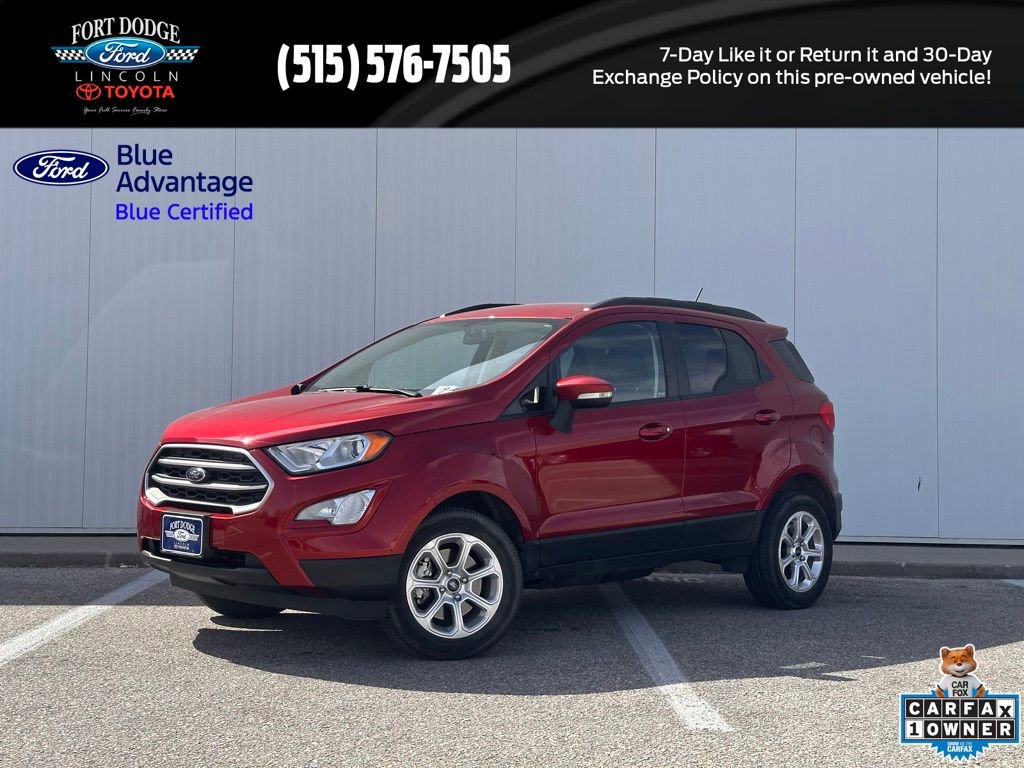 Certified 2018 Ford EcoSport SE