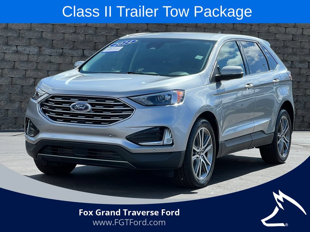Certified 2024 Ford Edge Titanium w/ Class II Trailer Tow Package