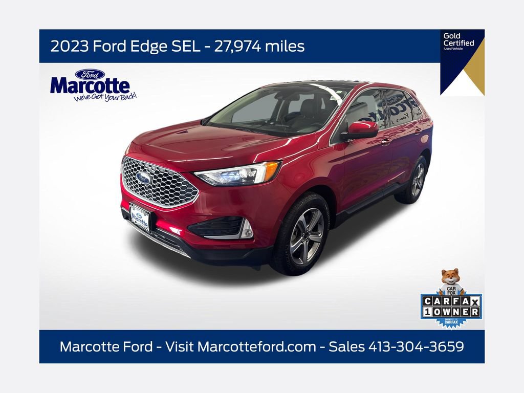 Certified 2023 Ford Edge SEL w/ Convenience Package AWD/4WD 360° Tour