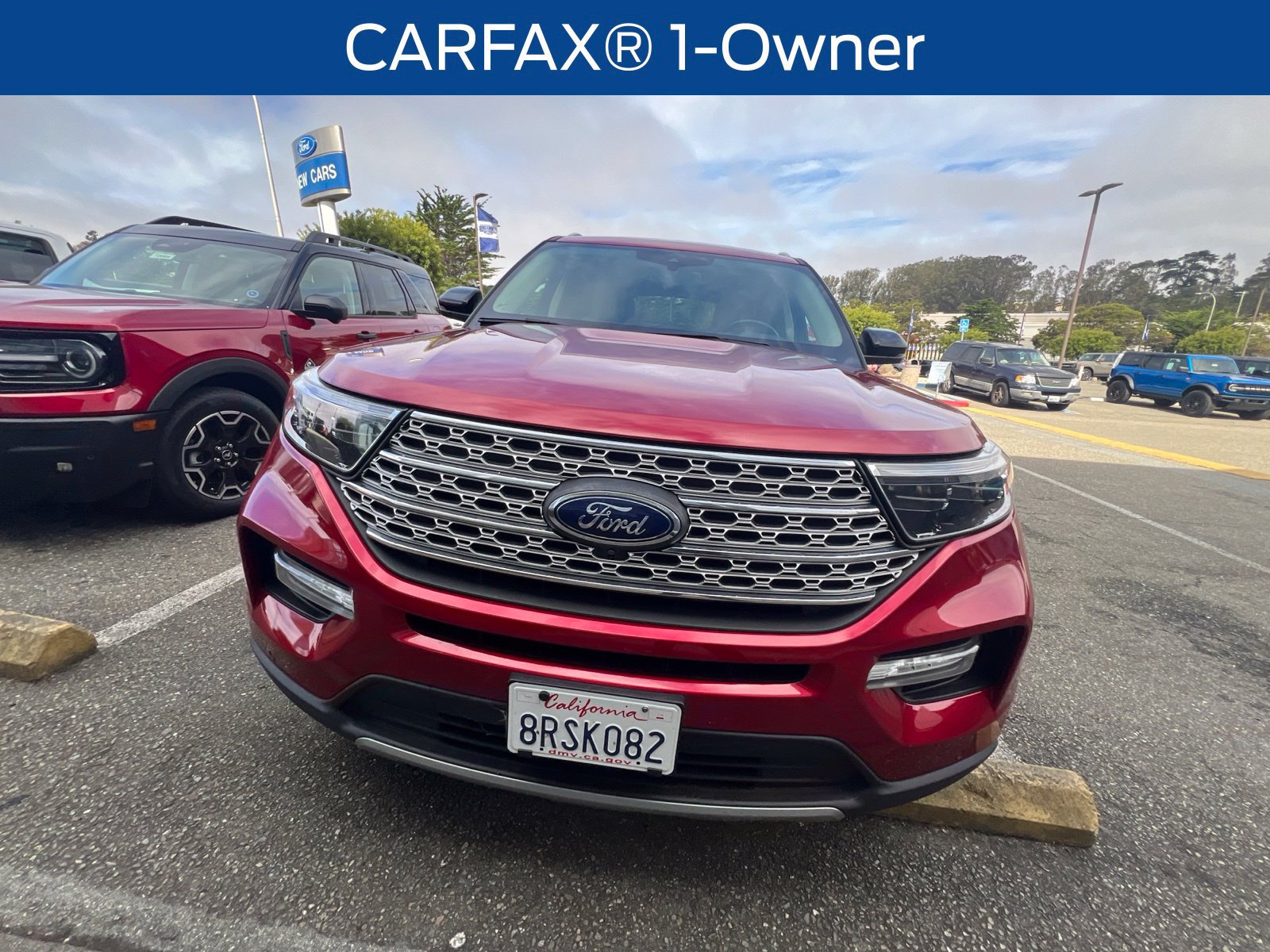Certified 2020 Ford Explorer Limited AWD/4WD image 3