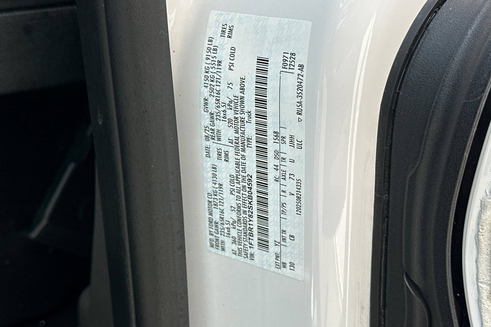Certified 2025 Ford Transit 250 Low Roof w/ Exterior Upgrade Package RWD image 32