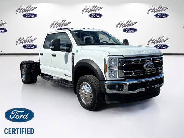 Certified 2025 Ford F550 4x4 Crew Cab Super Duty w/ XL Chrome Package