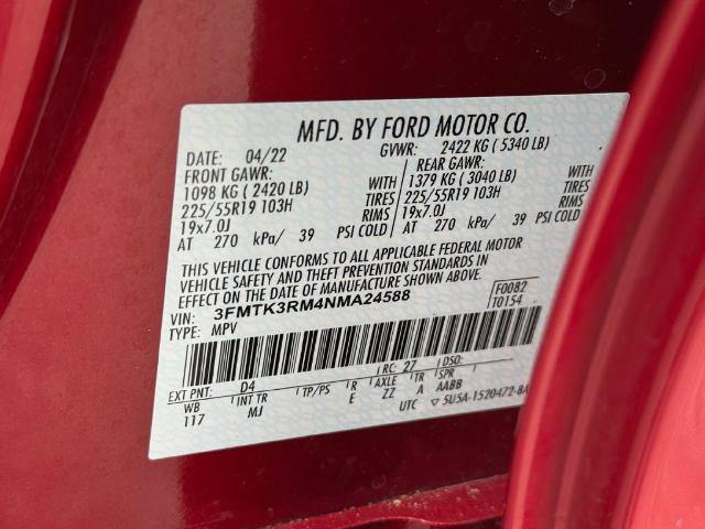 Certified 2022 Ford Mustang Mach-E Premium RWD image 28