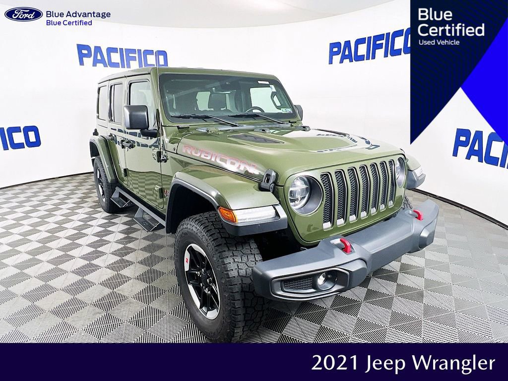 Used 2021 Jeep Wrangler Unlimited Rubicon image 1