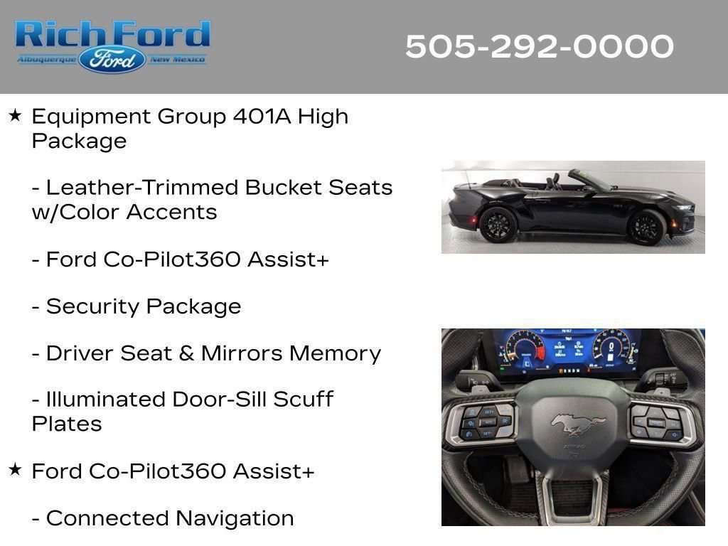 Certified 2025 Ford Mustang GT Premium RWD image 14