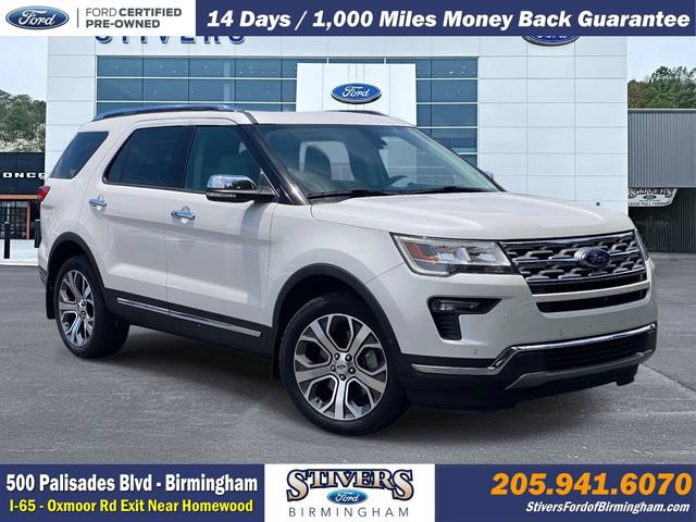 Certified 2019 Ford Explorer Limited w/ Limited Luxury Package