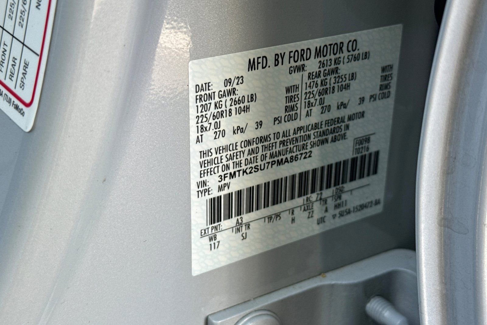 Certified 2023 Ford Mustang Mach-E California Route 1 image 30