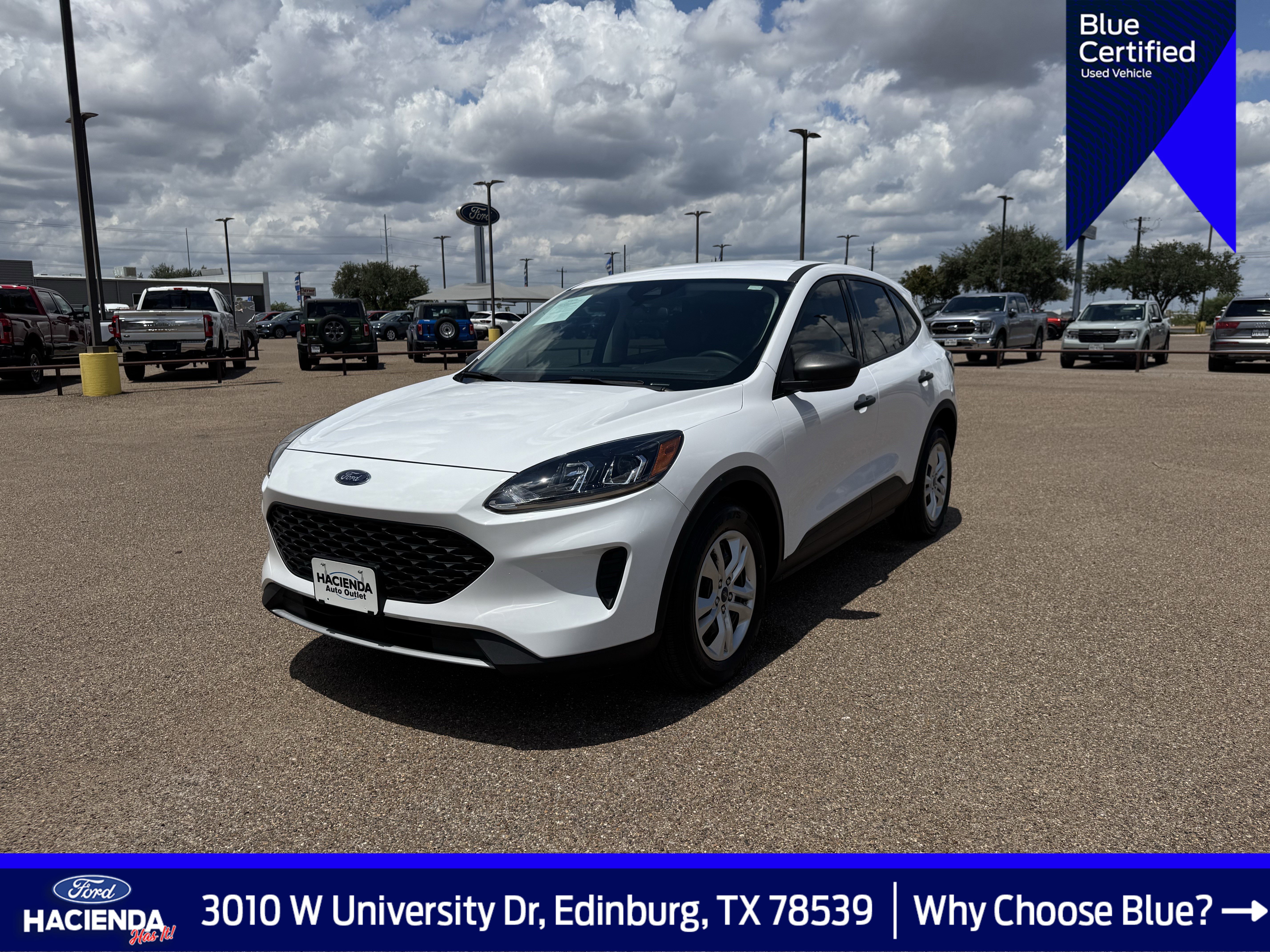 Certified 2022 Ford Escape S
