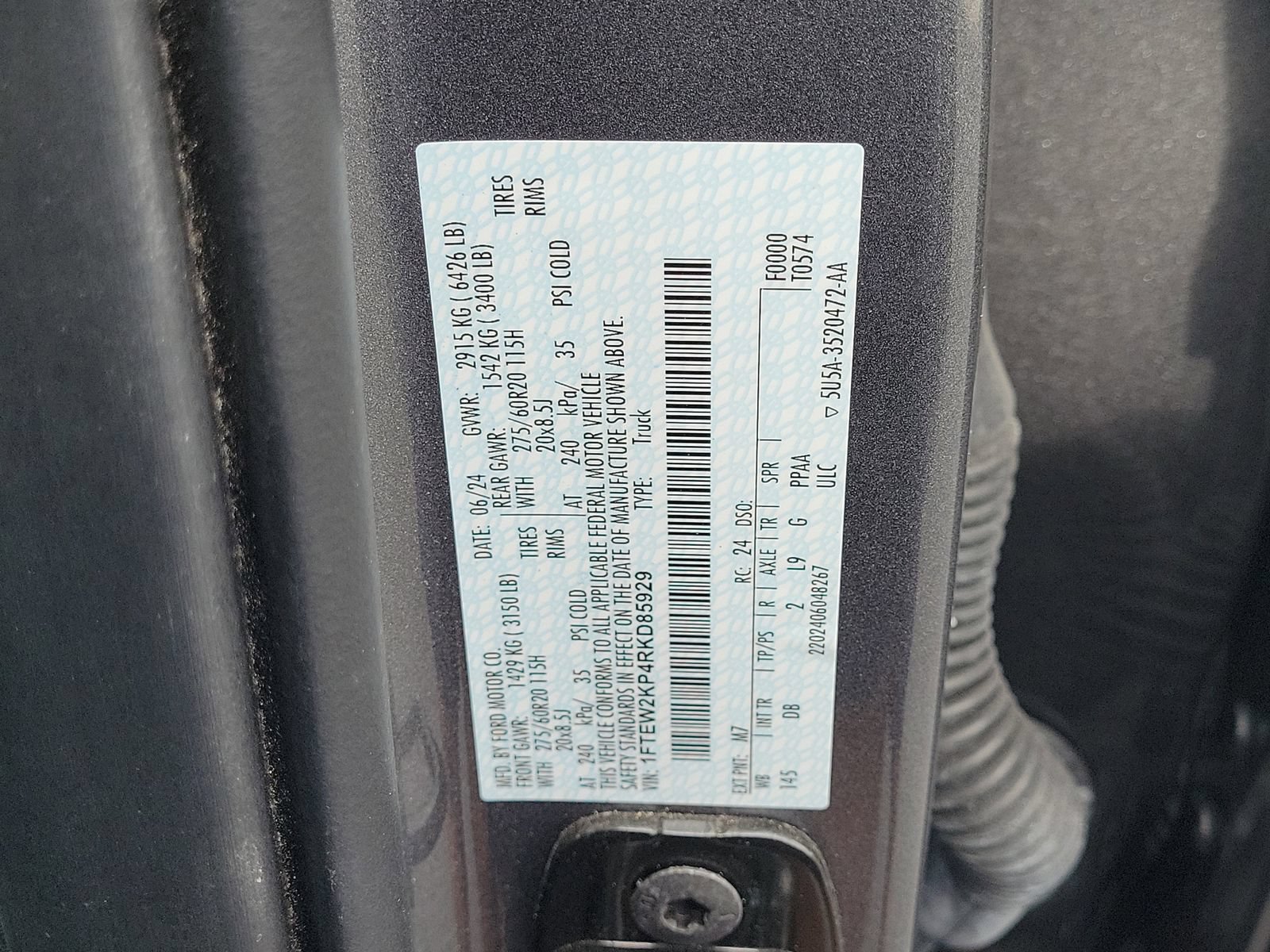 Certified 2024 Ford F150 STX RWD image 29