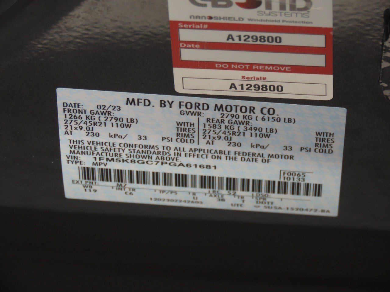 Certified 2023 Ford Explorer ST w/ Equipment Group 401A AWD/4WD image 32