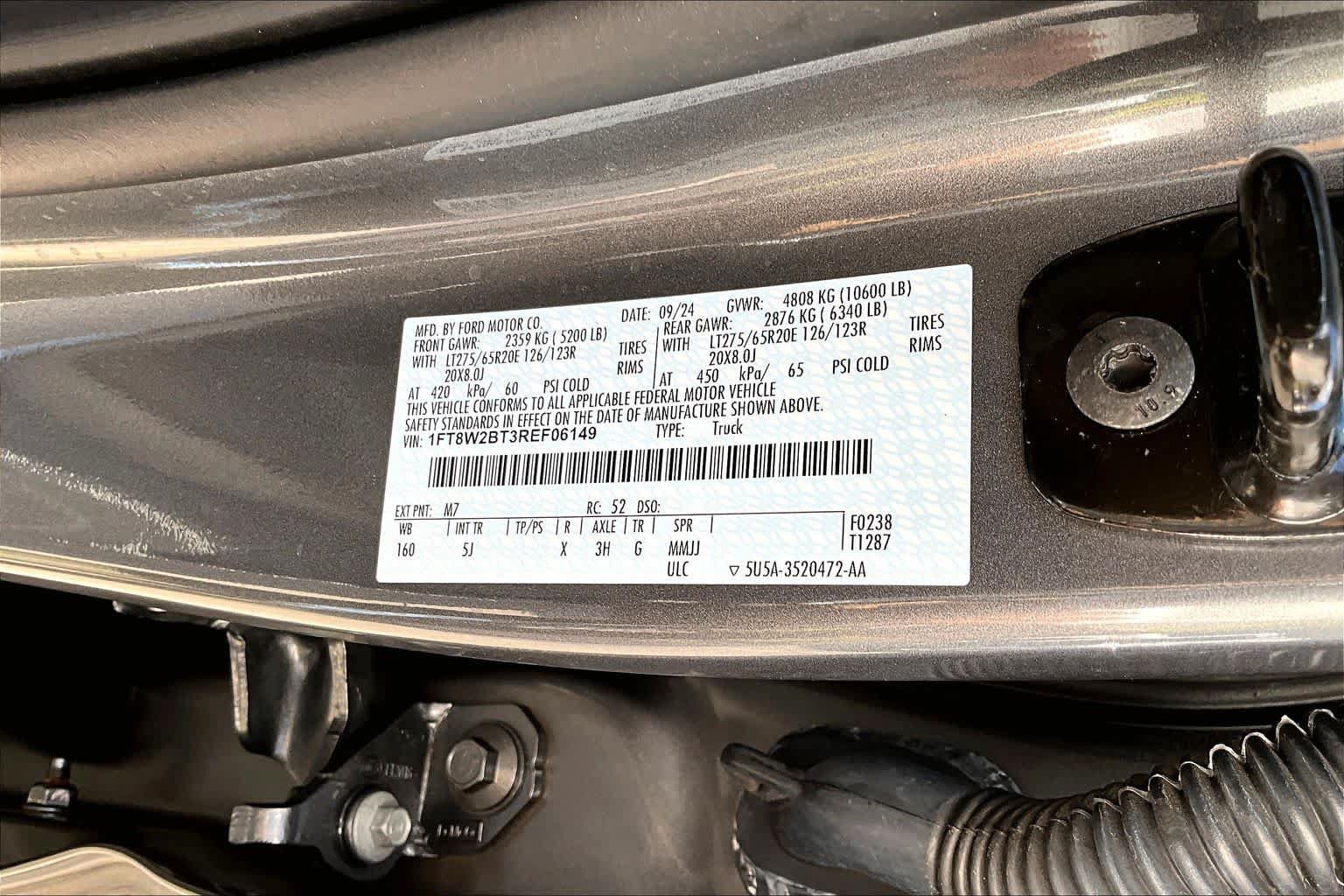 Certified 2024 Ford F250 Lariat w/ Sport Appearance Package AWD/4WD image 34