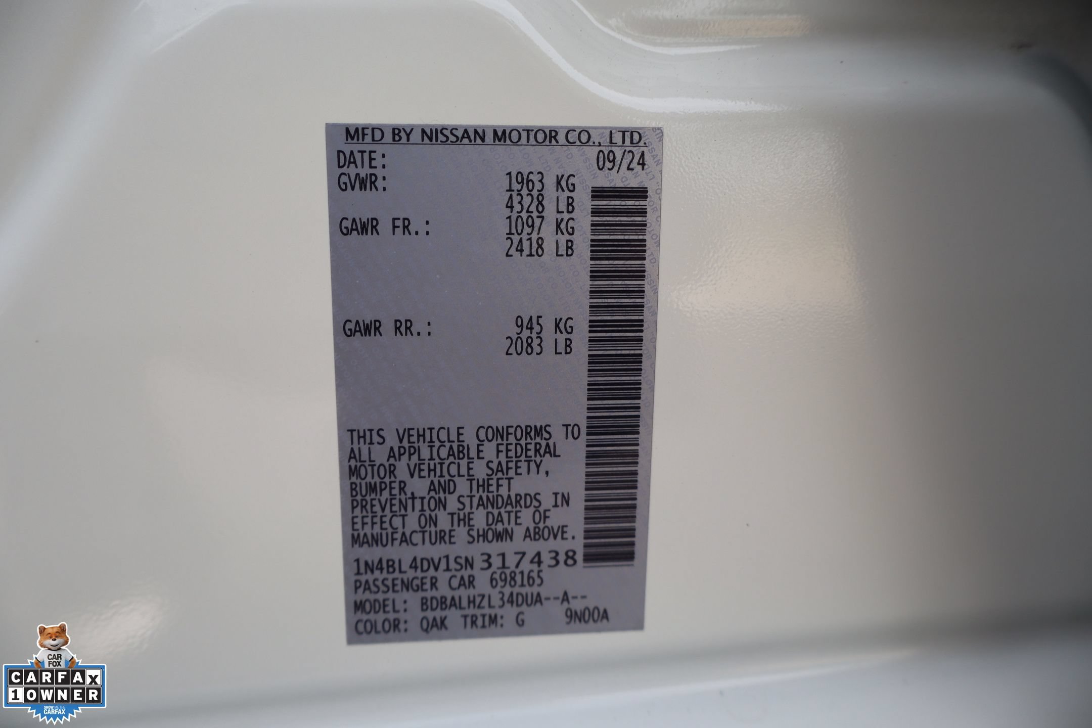 Used 2025 Nissan Altima 2.5 SV FWD image 29