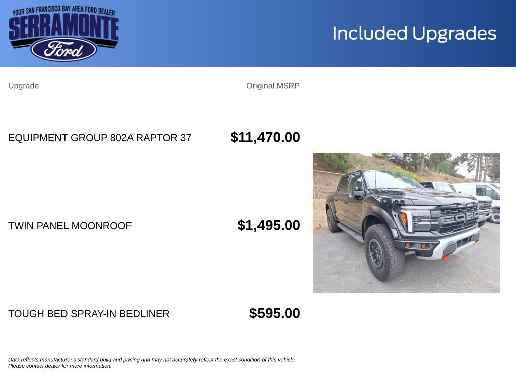 Certified 2024 Ford F150 Raptor AWD/4WD image 23