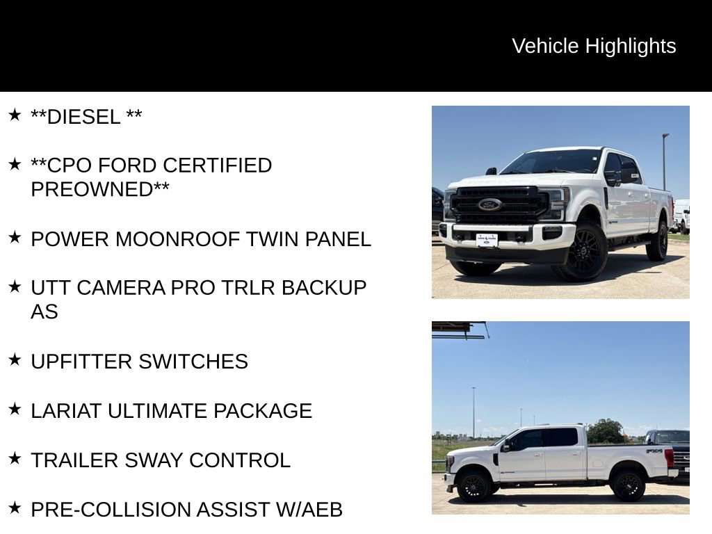 Certified 2022 Ford F250 Lariat w/ Lariat Ultimate Package AWD/4WD image 5