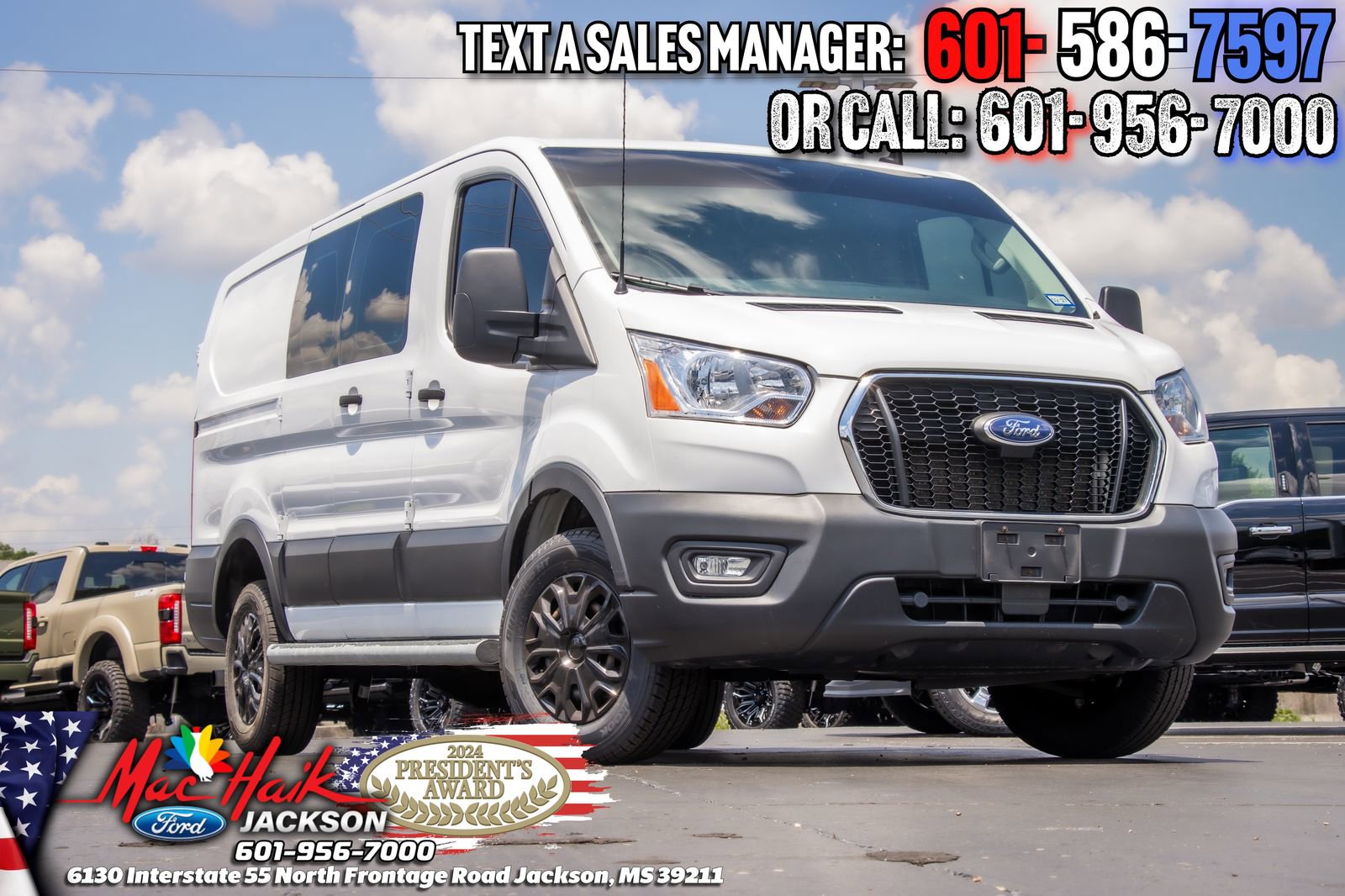 Certified 2022 Ford Transit 250 Low Roof w/ Exterior Upgrade Package