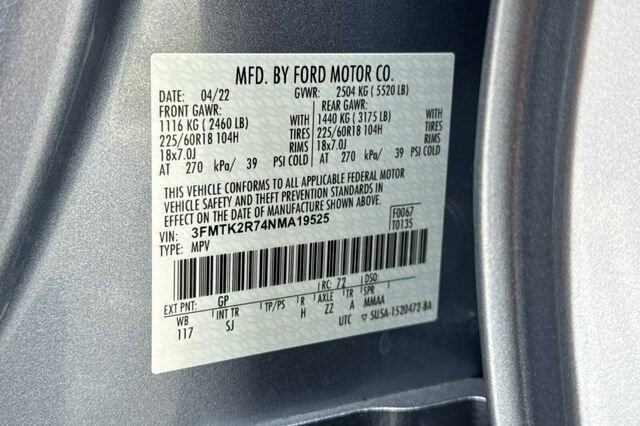 Certified 2022 Ford Mustang Mach-E California Route 1 RWD image 25