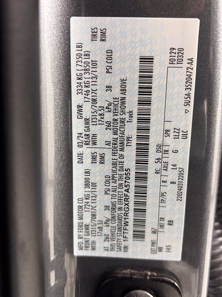Certified 2024 Ford F150 Raptor AWD/4WD image 9