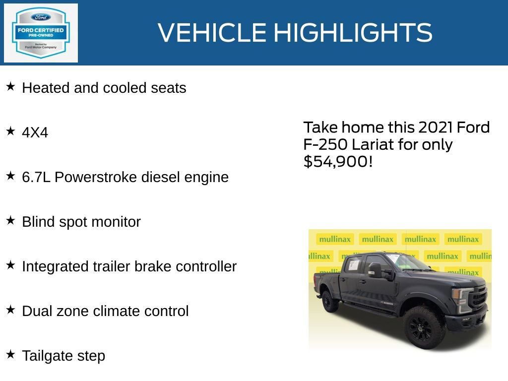 Certified 2021 Ford F250 Lariat image 24
