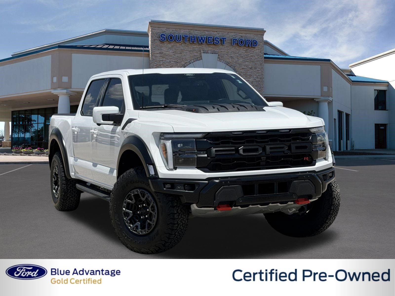 Certified 2025 Ford F150 Raptor w/ Equipment Group 803A Raptor R AWD/4WD 360° Tour