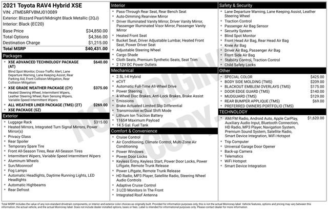 Used 2021 Toyota RAV4 XSE image 17