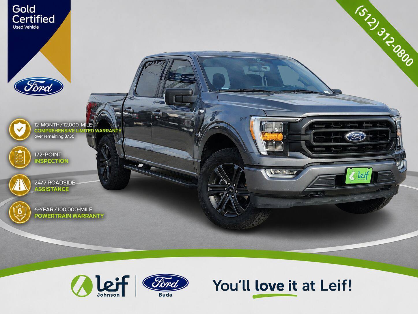 Certified 2022 Ford F150 XLT w/ Equipment Group 302A High AWD/4WD image 25