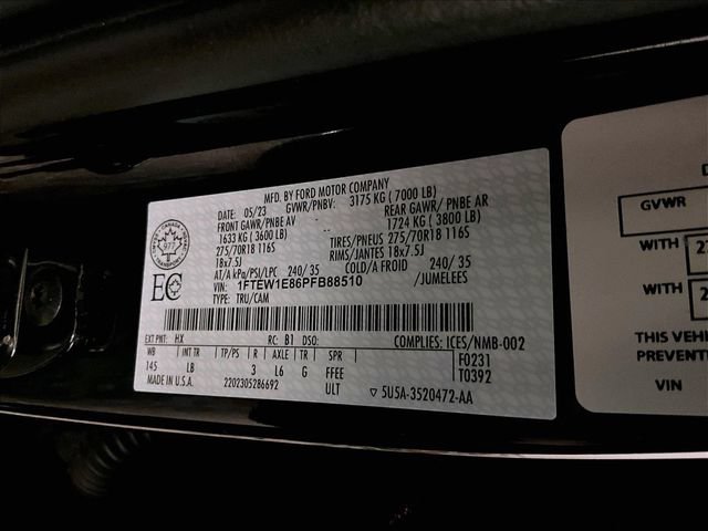 Certified 2023 Ford F150 Tremor AWD/4WD image 33