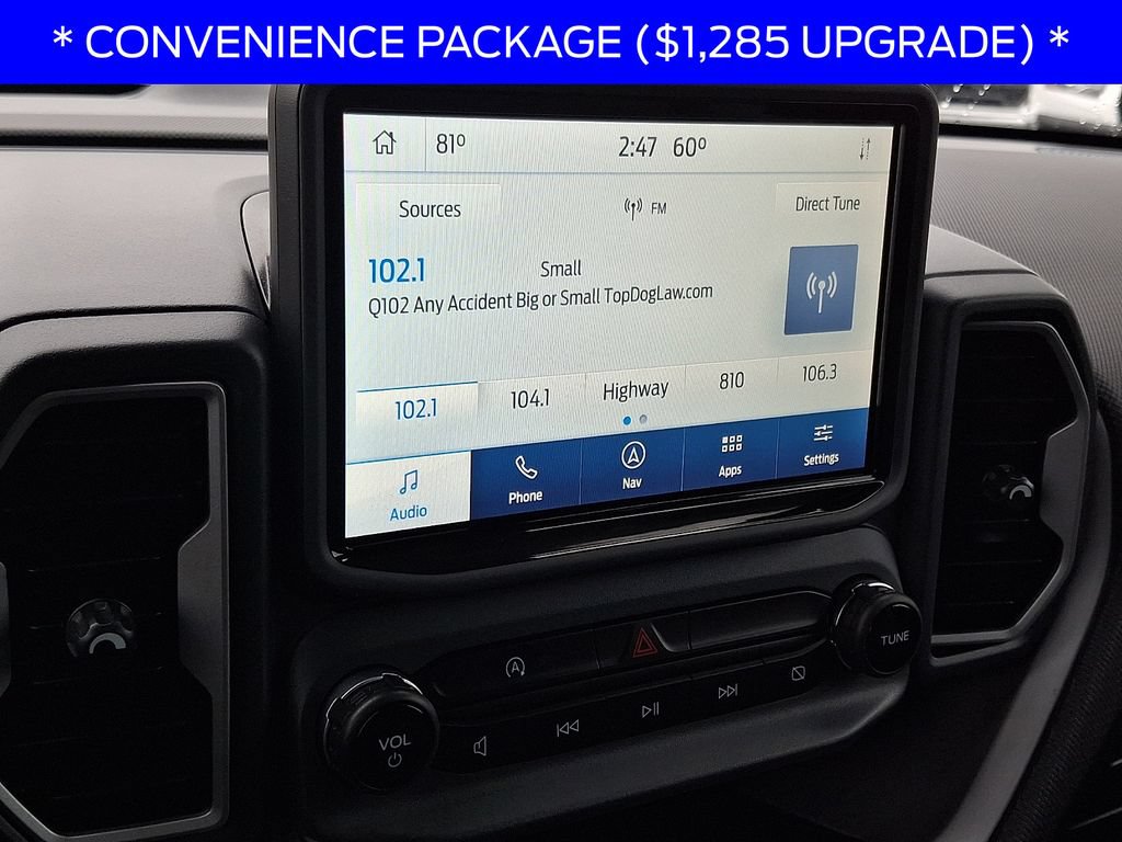 Certified 2022 Ford Bronco Sport Big Bend w/ Convenience Package AWD/4WD image 17