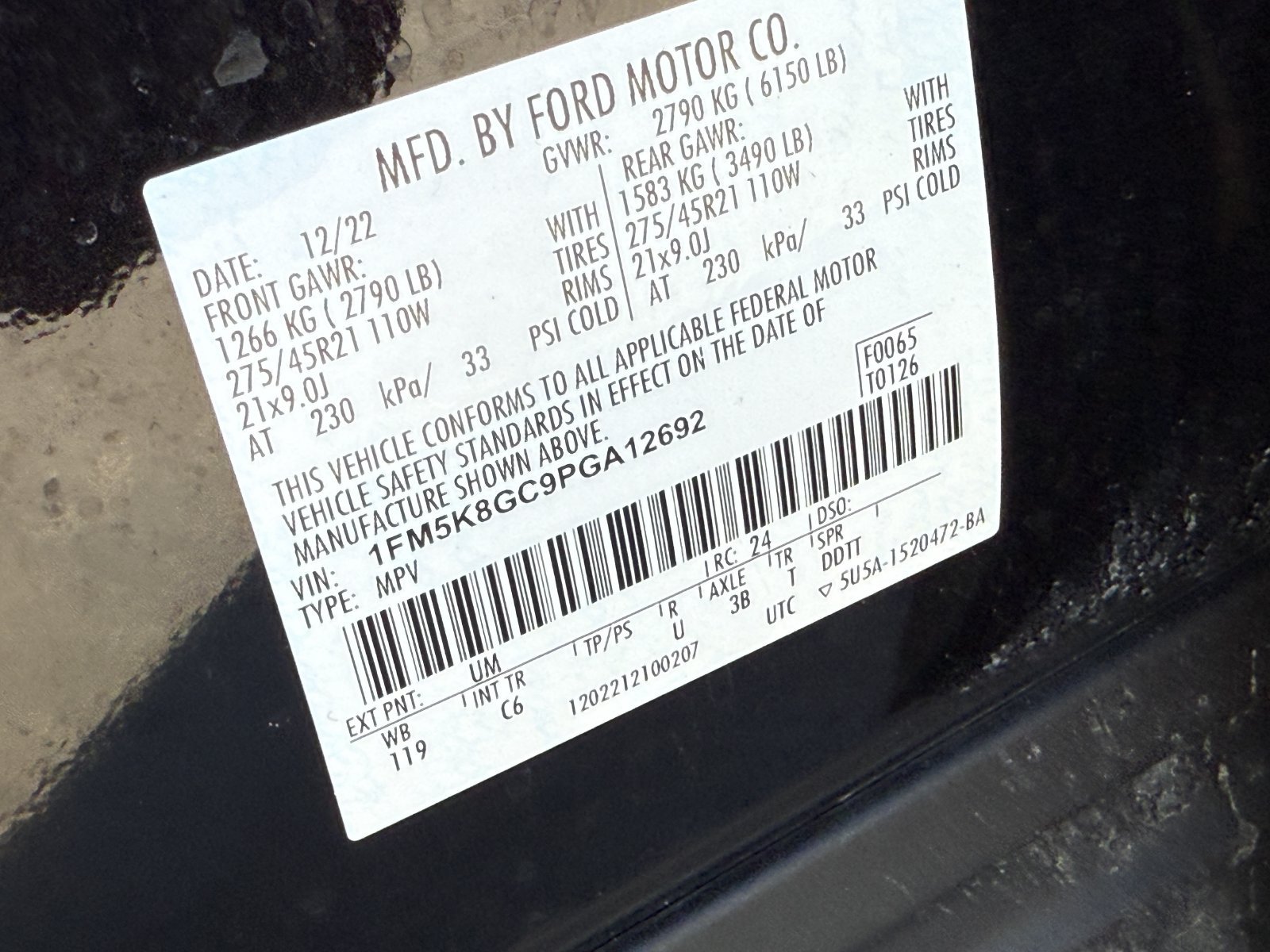 Certified 2023 Ford Explorer ST w/ Equipment Group 401A AWD/4WD image 41