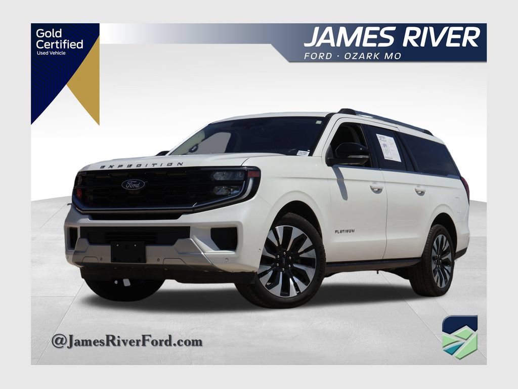 Certified 2025 Ford Expedition Max Platinum w/ Driver's Package AWD/4WD image 1