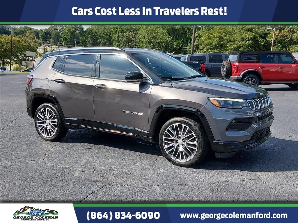 Used 2022 Jeep Compass Limited w/ Elite Group AWD/4WD image 1