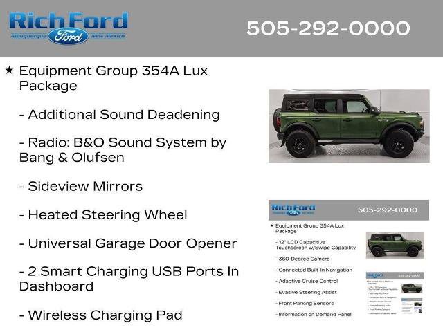 Certified 2023 Ford Bronco Wildtrak AWD/4WD image 28