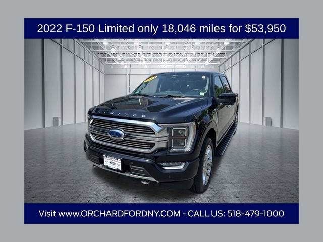 Certified 2022 Ford F150 Limited AWD/4WD 360° Tour