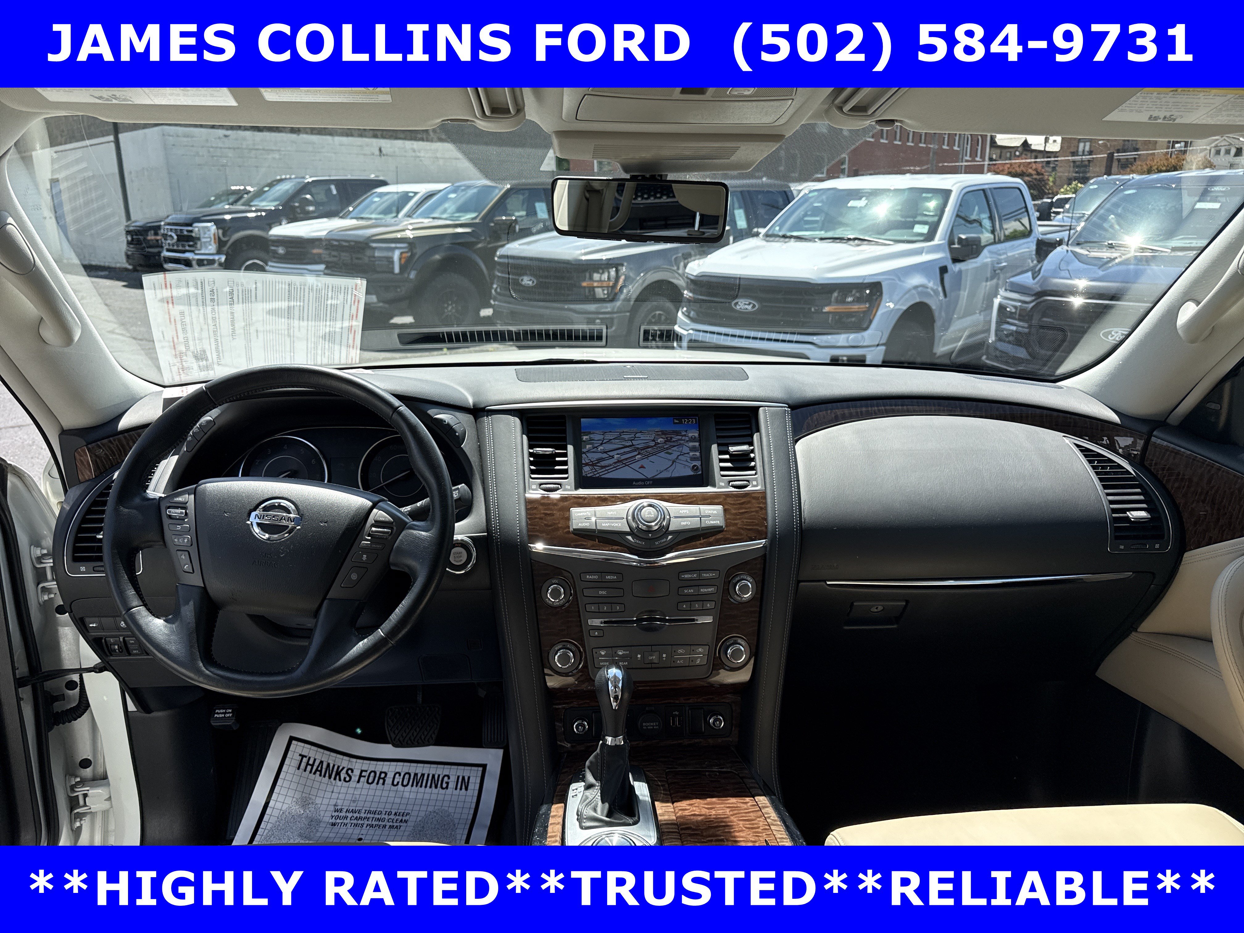 Used 2019 Nissan Armada Platinum w/ Captain's Chairs Package AWD/4WD image 22