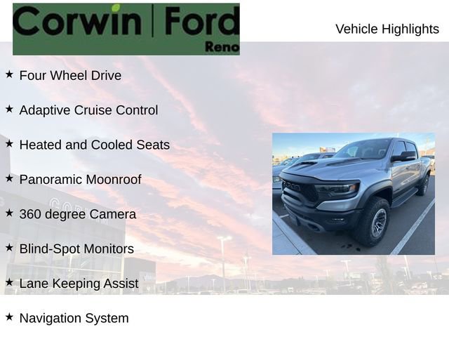 Used 2022 RAM 1500 TRX w/ TRX Level 2 Equipment Group image 2