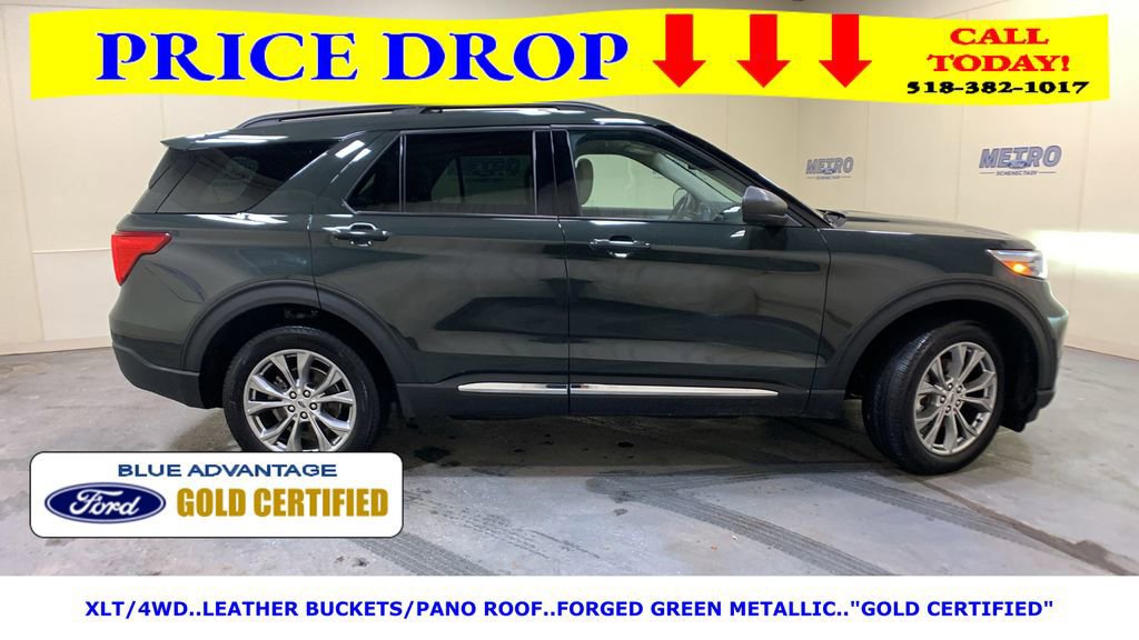 Certified 2022 Ford Explorer XLT w/ Equipment Group 202A image 7