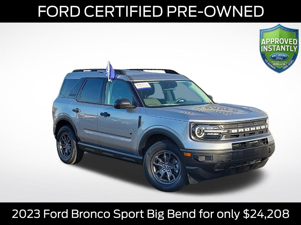 Certified 2023 Ford Bronco Sport Big Bend