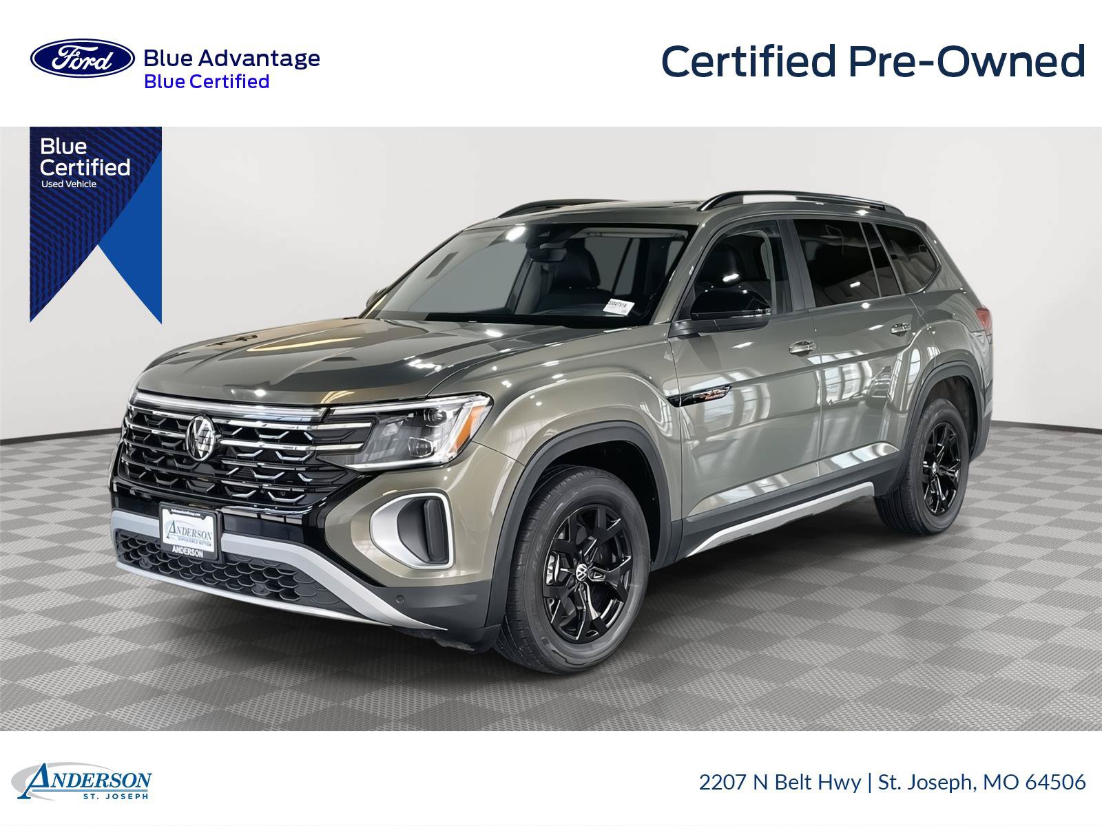 Used 2024 Volkswagen Atlas Peak Edition SEL AWD/4WD image 1
