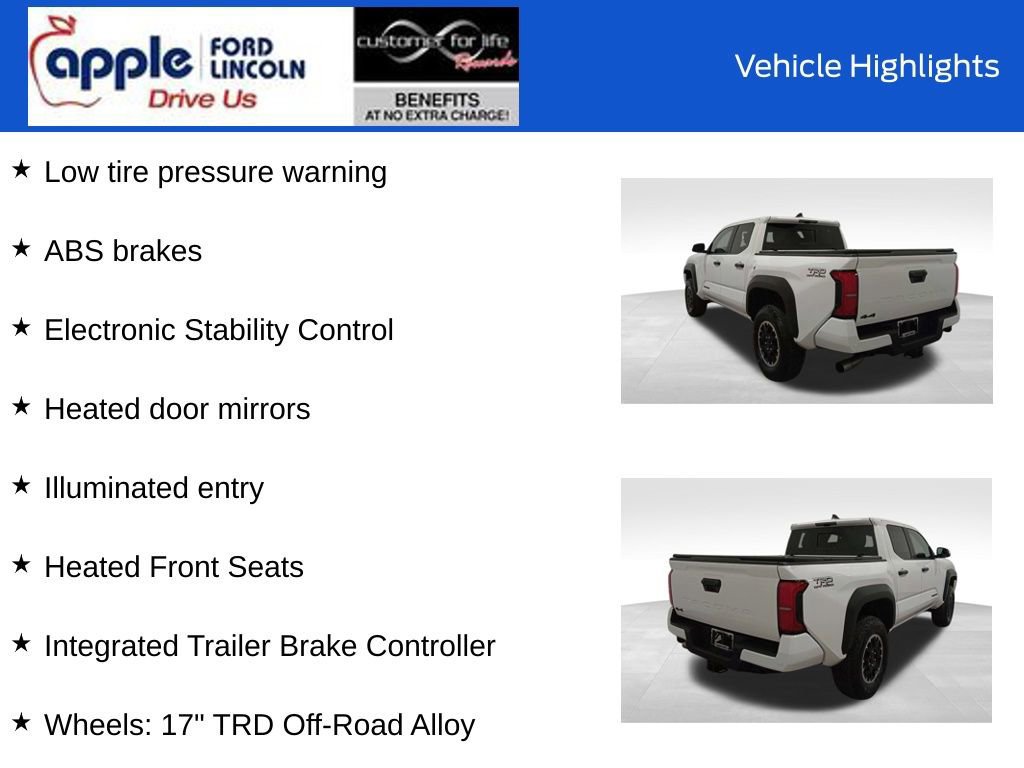 Used 2025 Toyota Tacoma TRD Off-Road w/ TRD Off Road Upgrade Package image 14