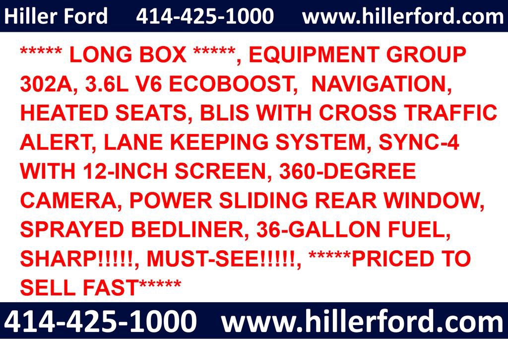 Certified 2024 Ford F150 XLT w/ Equipment Group 302A MID AWD/4WD image 2