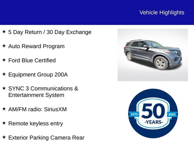Certified 2020 Ford Explorer XLT AWD/4WD image 5
