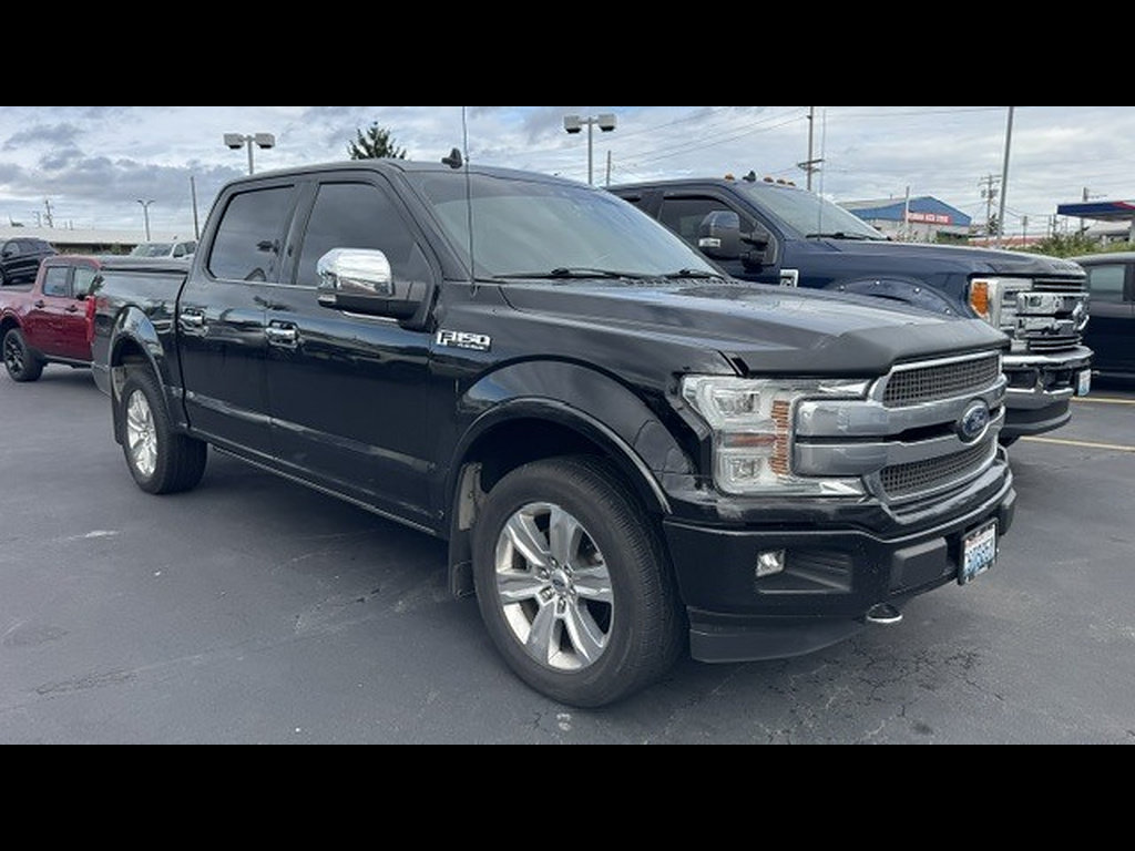 Certified 2018 Ford F150 Platinum w/ Technology Package AWD/4WD image 1
